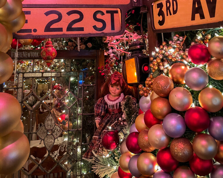 Rolf’s German Restaurant: best Christmas Holiday Decor in NYC for over 50 years!