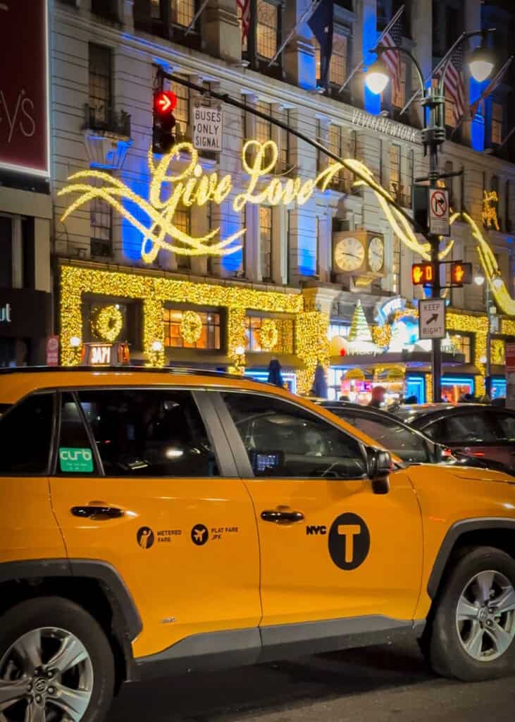 Macy's Herald Square Christmas holiday windows winter wonderland NYC 8th floor Santa