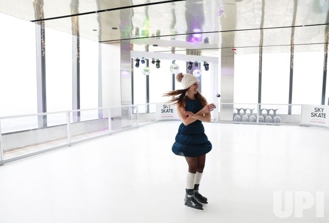 Sky Skate at the Edge: gliding 100 floors above NY!