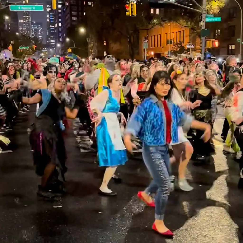 Village Halloween Parade NYC October Greenwich Village costumes fall tradition