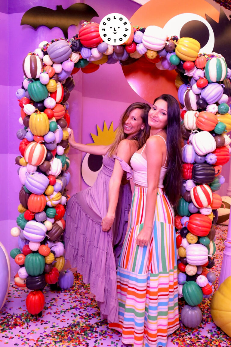 Things to Do in Fall in NYC: Haunted Hues at Color Factory 🎃✨