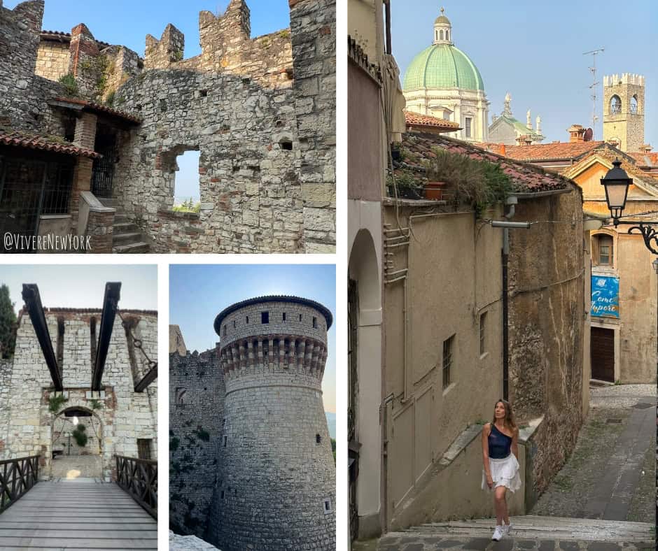 Castello di Brescia Italy panoramic views from hilltop fortress - things to do in Brescia
