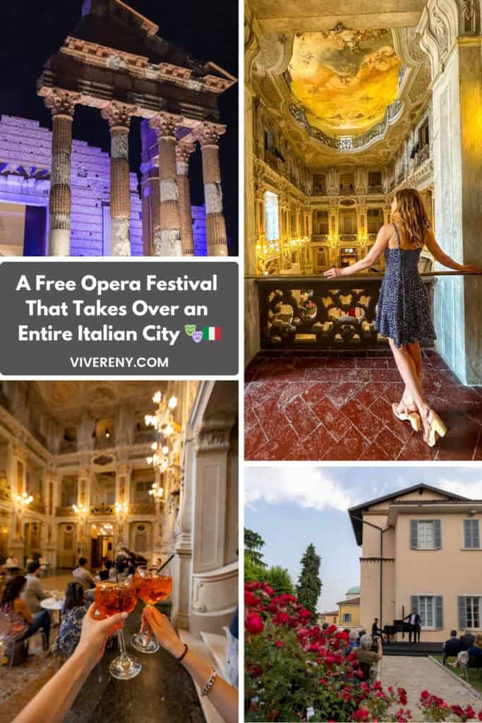 Festa dell'Opera Brescia Italy 2026, best free things to do in Brescia Italy Pinterest