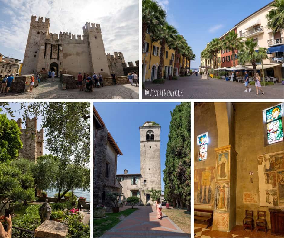 Sirmione Italy streets and gardens on Lake Garda - things to do near Brescia