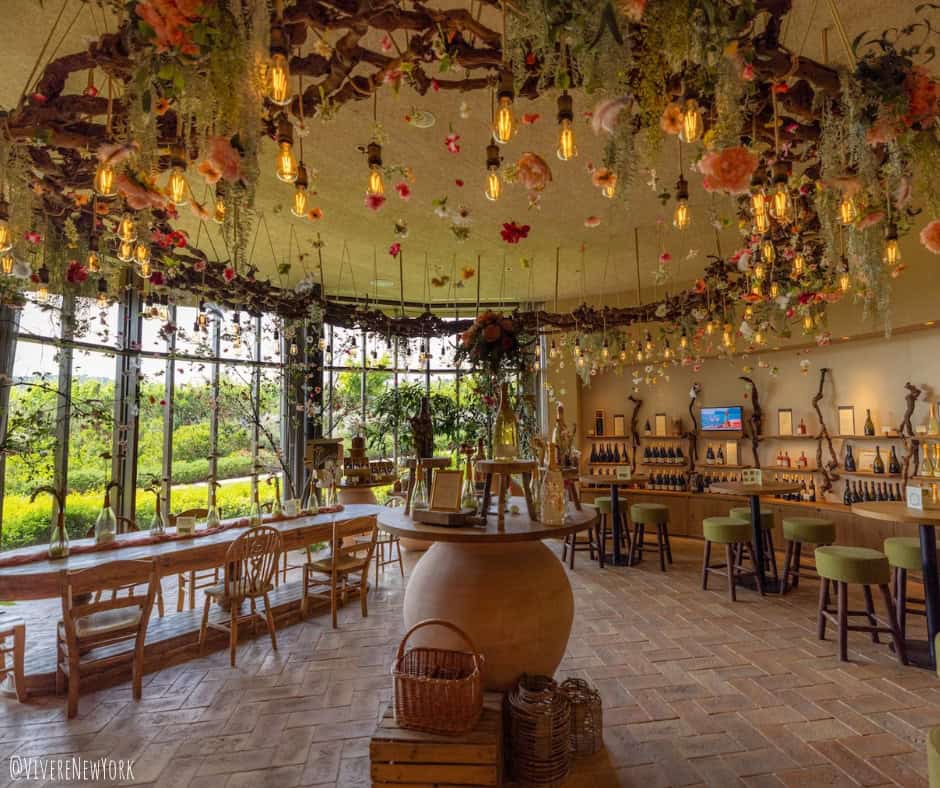 Conti Thun Wine Resort outdoor dining pergola near Lake Garda Italy