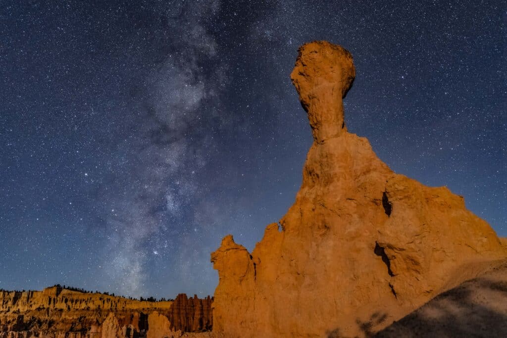 Bryce Canyon National Park hoodoos flame-colored rock spires Utah panoramic view