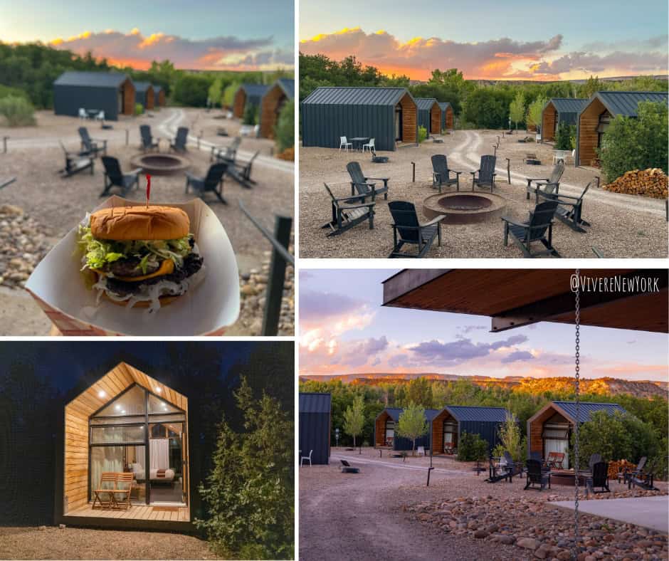 Ofland Escalante glamping vintage - Airstream tiny cabin desert Utah accommodation