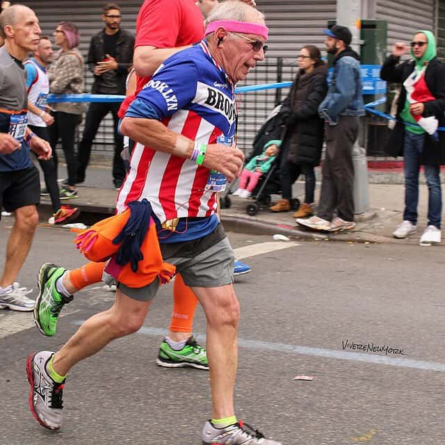 TCS New York City Marathon runner Brooklyn fall November NYC spectators