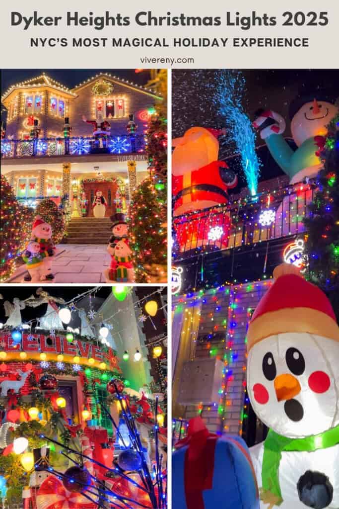 Dyker Heights Christmas lights over-the-top display Brooklyn NYC best holiday houses 2025