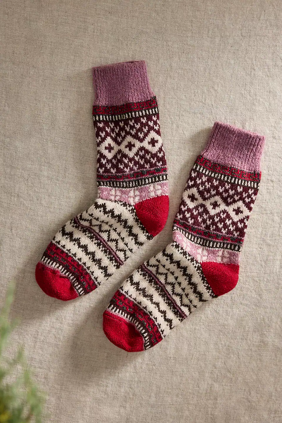 Cashmere blend cabin socks