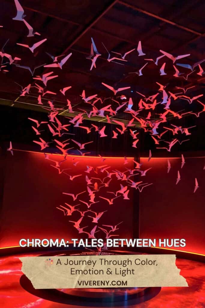 CHROMA: A Journey Through Color, Emotion, and Light — immersive art exhibit in NYC’s Genesis House.