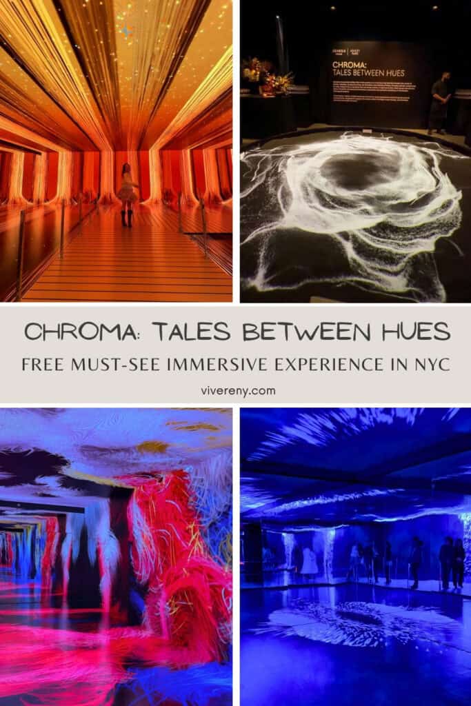 CHROMA: Tales Between Hues — free must-see immersive experience in New York City at Genesis House.