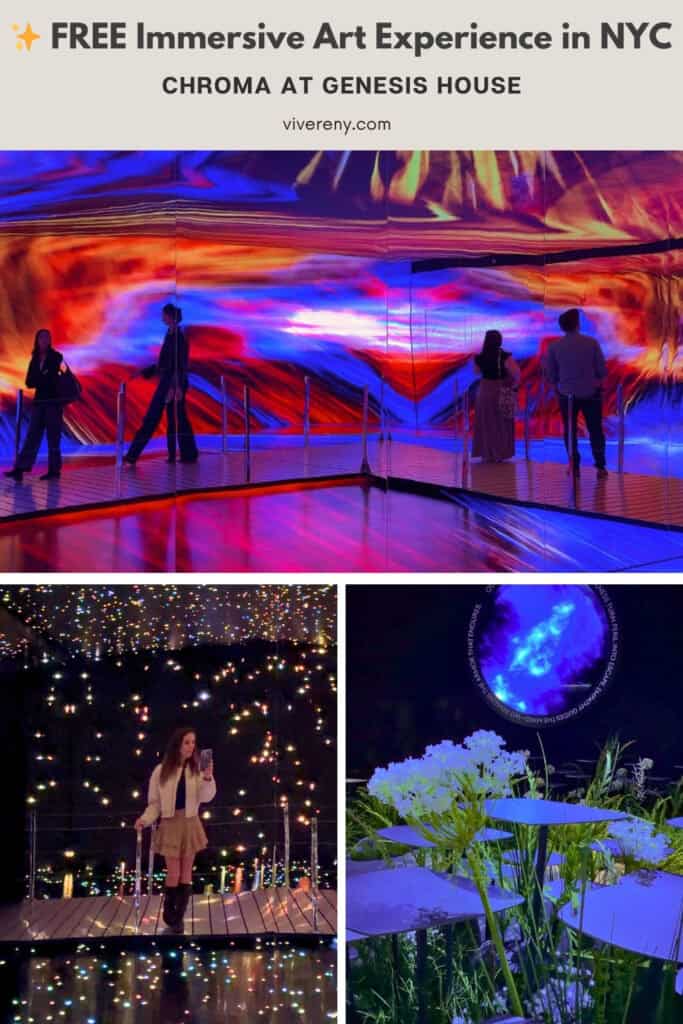 CHROMA: Tales Between Hues — free must-see immersive experience in New York City at Genesis House
