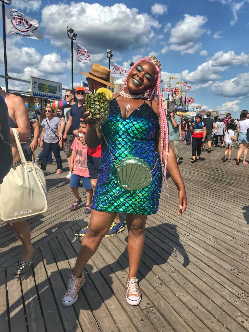 Coney Island Mermaid Parade costumes - official opening of NYC summer